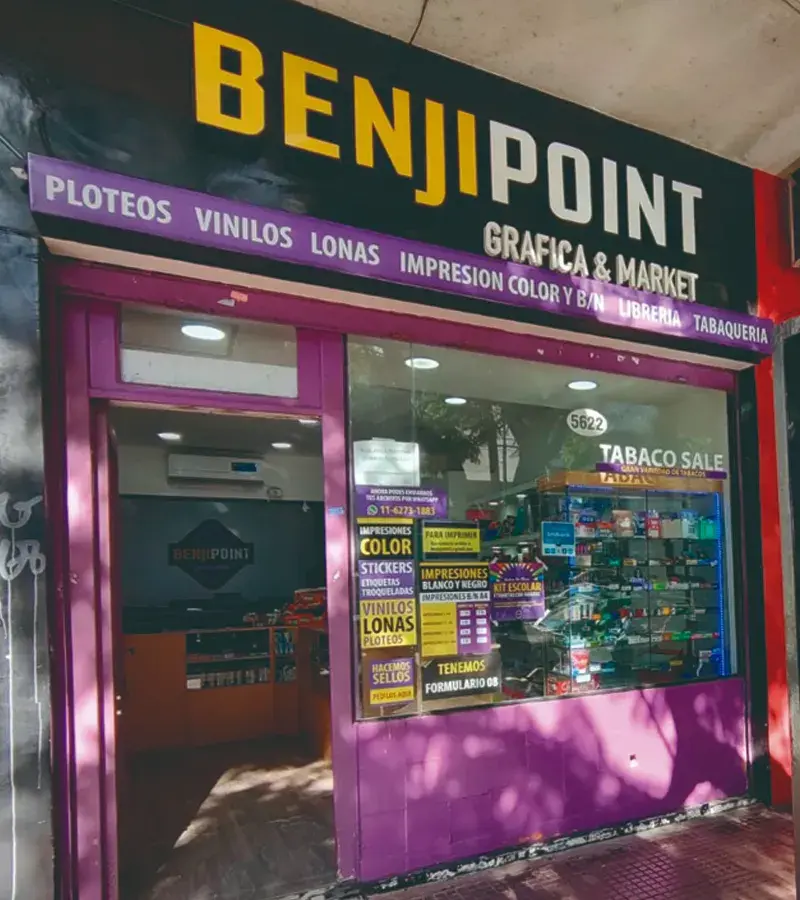 Benjipoint storefront